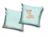 Pościel dla dzieci - Bambi jelonek sarenka Disney poszewka na poduszkę 40x40 welurowa - miniaturka - grafika 1