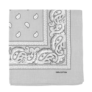 Bandana Chusta Damska Męska Bawełniana Bandamka Apaszka Bawełna Paisley - Band-Tur-21 - Apaszki i szaliki damskie - miniaturka - grafika 1