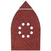 Materiały ścierne - Wolfcraft Nakładka ścierna samoprzyczepna korund 107 x 142 mm gr.120 (6szt.) 1793000 - miniaturka - grafika 1