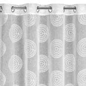 Firany - Firana gotowa EUROFIRANY Milagros 140 x 250 cm Biały - miniaturka - grafika 1