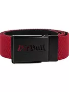 Odzież taktyczna i umundurowanie - Pasek parciany Pit Bull Old Logo - Czerwony/Czarny - miniaturka - grafika 1