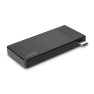 Stacje dokujące i replikatory portów - Lindy 43336 stacja dokująca Przewodowa USB 3.2 Gen 1 (3.1 Gen 1) Type-C Czarny - miniaturka - grafika 1