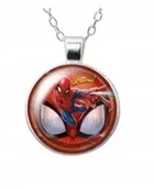 Wisiorki - Naszyjnik łańcuszek wisiorek Spiderman pająk spider prezent Y2K - miniaturka - grafika 1