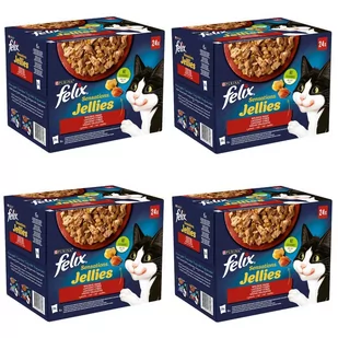 Purina Felix Sensations Wiejskie Smaki w galaretce 96x85g 48692-uniw - Mokra karma dla kotów - miniaturka - grafika 1