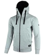 Bluzy męskie - Bluza PRETORIAN PROTECT szara rozpinana-XXL - miniaturka - grafika 1