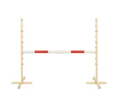 Maskotki i pluszaki - Przeszkoda Skokowa Do Hobby Horse 160Cm, H-120 Cm, Belka 50Mm – Czerwona - miniaturka - grafika 1