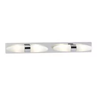 Lampy ścienne - Markslojd Kinkiet łazienkowy LAMPA ścienna OPRAWA nad lustro BUFFY LED 105625 IP44 chrom Biały - miniaturka - grafika 1