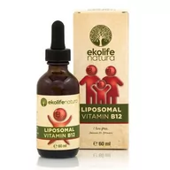 Witaminy i minerały - Ekolife Natura - Liposomalna Witamina B12 60ml (Liposomalna Witamina B12) - miniaturka - grafika 1