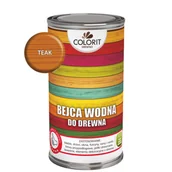 Farby i impregnaty do drewna - Bejca wodna do drewna Teak 0,5 l Colorit Drewno - miniaturka - grafika 1