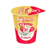 Masło i margaryna - Kasia Crema Mieszanka maślanki i tłuszczu roślinnego do ubijania i gotowania 31 % 200 ml - miniaturka - grafika 1