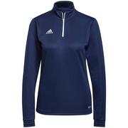 Bluzy damskie - Bluza Damska Adidas Entrada 22 Top Training Granatowa H57483-M - miniaturka - grafika 1