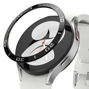 Akcesoria do smartwatchy - Ringke Nakładka Ringke Bezel Styling do Galaxy Watch 4 40 mm Stainless Black - miniaturka - grafika 1