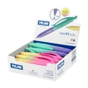 Długopisy - Długopis P1 mini Sunset niebieski (24szt) MILAN - miniaturka - grafika 1