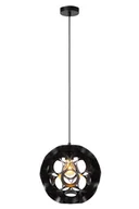 Lampy sufitowe - Hannelore lampa wisząca czarna 10423/30/30 Lucide - miniaturka - grafika 1