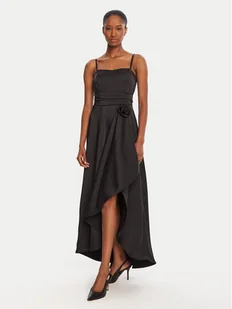 Rinascimento Sukienka koktajlowa CFC0125211003 Czarny Regular Fit - Sukienki - miniaturka - grafika 1