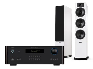 Rotel RA-1572 MkII (czarny) + Tesi 6 (biały) - Zestawy stereo - miniaturka - grafika 1