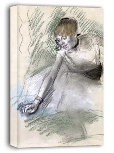 Dancer1880 85, Edgar Degas - obraz na płótnie Wymiar do wyboru: 30x40 cm - Obrazy i zdjęcia na płótnie - miniaturka - grafika 1