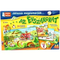 Gry planszowe - Poprzez grę poznajemy pory roku - gra edukacyjna w języku węgierskim. - miniaturka - grafika 1