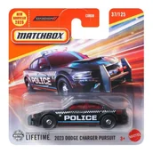 Samochody i pojazdy dla dzieci - Matchbox: model samochodziku 2023 Dodge Charger Pursuit - miniaturka - grafika 1