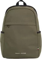 Plecaki - Tommy Hilfiger Męski plecak TH Element AM0AM12455, khaki, jeden rozmiar, Khaki, rozmiar uniwersalny - miniaturka - grafika 1