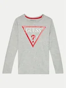 Bluzki damskie - Guess Bluzka L84I29 K8HM0 Szary Regular Fit - miniaturka - grafika 1