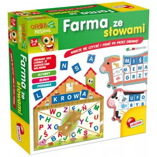 Dante Lisciani Carotina Farma ze słowami 50673 Zabgry001617 - Zabawki interaktywne dla dzieci - miniaturka - grafika 2