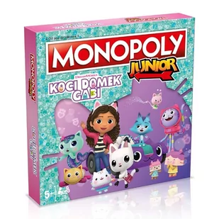 Monopoly Junior, Koci Domek Gabi, gra ekonomiczna - Gry planszowe - miniaturka - grafika 1