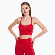 Bielizna sportowa damska - Biustonosz Tommy Hilfiger Essentials Low Int red | WYSYŁKA W 24H | 30 DNI NA ZWROT - miniaturka - grafika 1