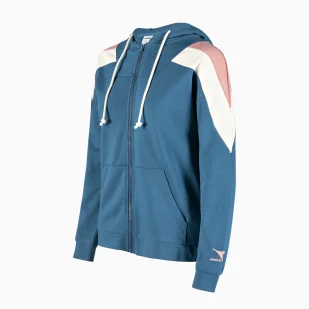 Zestaw dresowy damski DIADORA L.TRACKSUIT HD FZ CORE - Bluzy damskie - miniaturka - grafika 5