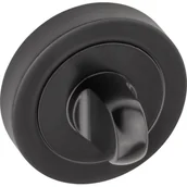 Akcesoria do drzwi - Szyld AMB R500 WC czarny mat ZAW - miniaturka - grafika 1