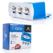 Akcesoria TV-SAT - Spacetronik Sumator Tv-sat Combiner SP-CST21 - miniaturka - grafika 1