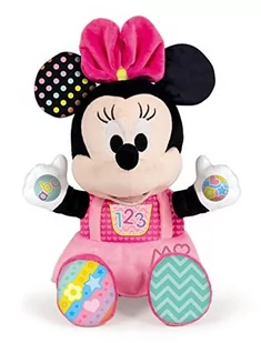 Clementoni - Plush Baby Minnie - Interaktywne dziecko pluszowe Disneya od 6 miesięcy, zabawka w języku hiszpańskim (55325) - Zabawki interaktywne dla dzieci - miniaturka - grafika 1