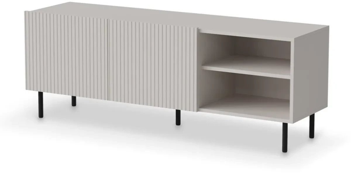 Szafka RTV PAXOS 150cm kaszmirowa HALMAR