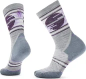 Skarpety termoaktywne - Smartwool W'S Trail Run Targeted Cushion Sunset Trail Crew Socks, A22 meadow mauve, S - miniaturka - grafika 1