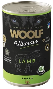 WOOLF Ultimate Dog Can Lamb and Rosemary - jagnięcina z rozmarynem 400g - Mokra karma dla psów - miniaturka - grafika 1