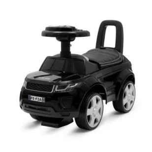 Jeździk SUV ekoskóra Prime czarny Baby Mix - Jeździki dla dzieci - miniaturka - grafika 1