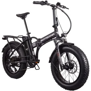 BOTTECCHIA Rower elektryczny BOTTECCHIA Pit Bull BE01 Tourney M17 20 cali Czarny - Rowery elektryczne - miniaturka - grafika 1