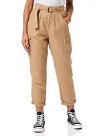 Spodnie damskie - MUSTANG Damskie spodnie typu cargo jeans, Tannin 3142, 32 W / 30L - miniaturka - grafika 1