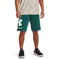 Spodenki męskie - Spodenki krótkie męskie Under Armour Rival FLC Big Logo Shorts-S - miniaturka - grafika 1