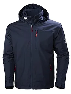 Helly Hansen męska bluza z kapturem Crew midlayer Jacket kurtka, niebieski, XS 33874_597-XS-597-X-Small - Kurtki męskie - miniaturka - grafika 1