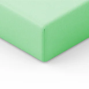 Prześcieradło jersey z gumką 180x200 zielone - Prześcieradła - miniaturka - grafika 1