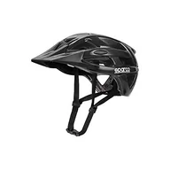 Kaski motocyklowe - Kask sportowy Sparco eMobility SE300 Czarny Rozmiar L (58-61 cm) Wytrzymały i lekki do jazdy na rowerze, skuterze. - miniaturka - grafika 1