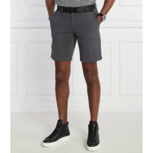Calvin Klein Szorty + pasek MODERN TWILL | Slim Fit - Spodenki męskie - miniaturka - grafika 1