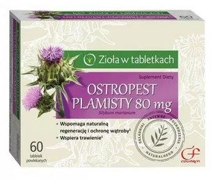 Colfarm Ostropest plamisty 800mg 60 szt. - Suplementy naturalne - miniaturka - grafika 1