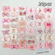 Inne - 20 sztuk Łańcuszków dla Zwierząt: Urocze Rękodzieło Błyskotek i Pęcherzyków dla Psów i Kotów - Idealne Akcesoria do Groomingu - miniaturka - grafika 1