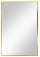 Lustra - Złote lustro z podświetleniem ledowym 60x90 cm E5-R57 - miniaturka - grafika 1
