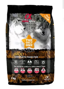ALPHA SPIRIT Multiprotein 3kg - Sucha karma dla psów - miniaturka - grafika 1