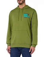 Bluzy męskie - Timberland Graphic Hoodie Męska bluza, Mayfly, XXL - miniaturka - grafika 1