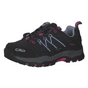 Buty dla chłopców - - Kids Rigel Low Trekking Shoes WP, Buty do chodzenia, Skyway z tytanu, 37 EU - miniaturka - grafika 1
