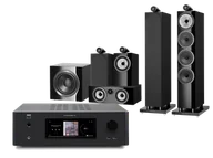 Kino domowe - NAD T 778 (czarny) + 703 S3 + 705 S3 + HTM72 S3 + DB4S (czarny) - miniaturka - grafika 1